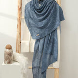 Paisley Print Cashmere Scarf for Women Lightweight Patterned Shawl & Elegant Soft Wrap