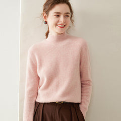 Women’s 100% Cashmere Classic Crew Neck Sweater
