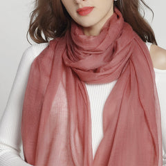 Featherweight 100% Cashmere Scarf for Women Ultra Lightweight Luxury Travel Wrap & Soft Airy Shawl