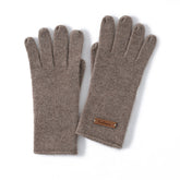 100% Cashmere Touchscreen Soft Knit Winter Gloves for Women & Men