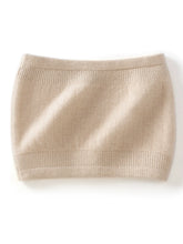 100% Cashmere Waist Warmer Stretch Knit Thermal Belly Band