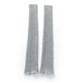 100% Cashmere Leg Warmers Soft Ribbed Knit Calf Warmers