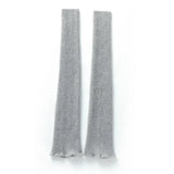 100% Cashmere Leg Warmers Soft Ribbed Knit Calf Warmers