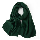 100% Cashmere Knit Scarf Long Thick Soft Scarf for Women & Men