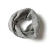 100% Cashmere Infinity Neck Gaiter Soft Lightweight Knit Neck Warmer