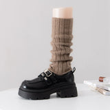 100% Pure Cashmere Ribbed Leg Warmers Knit Ankle & Calf Warmers