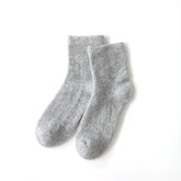 100% Cashmere Crew Sock Soft Warm Breathable Knit Socks