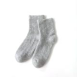 100% Cashmere Crew Sock Soft Warm Breathable Knit Socks