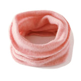 100% Cashmere Infinity Loop Scarf Lightweight Ribbed Neck Warmer