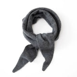Soft Lightweight Knit Wrap 100% Cashmere Small Triangle Scarf Neck Warmer