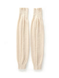 100% Cashmere Leg Warmers Knit Winter Arm & Leg Warmers for Women