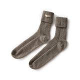 100% Cashmere Socks Soft Knit Warm Winter Socks for Women