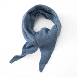 Soft Lightweight Knit Wrap 100% Cashmere Small Triangle Scarf Neck Warmer