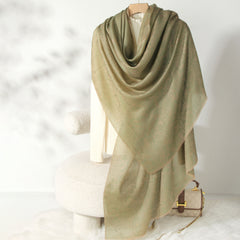 Luxury Paisley Cashmere Scarf for Women Lightweight Jacquard Shawl & Elegant Soft Wrap