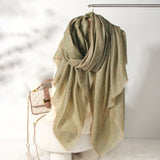 Luxury Paisley Cashmere Scarf for Women Lightweight Jacquard Shawl & Elegant Soft Wrap