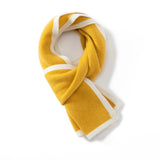 Kids 100% Cashmere Scarf Soft Warm Lightweight Winter Neck Wrap for Children