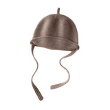 100% Cashmere Baby Hat Winter Soft Knit Beanie with Ear Flaps
