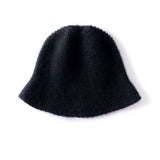 100% Cashmere Bucket Hat Soft Knit Winter Fisherman Hat for Women