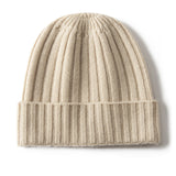 Kids Cashmere Knit Beanie Hat Soft Winter Hat for Boys & Girls