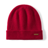 100% Cashmere Knit Beanie Hat Warm Winter Skull Cap for Women & Men
