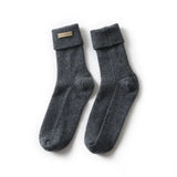 100% Cashmere Socks Soft Knit Warm Winter Socks for Women