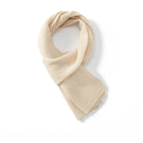 Classic 100% Cashmere Knit Scarf Soft Lightweight Winter Scarf