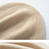 100% Cashmere Slouchy Beanie Soft Knit Winter Hat for Women & Men