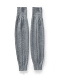100% Cashmere Leg Warmers Knit Winter Arm & Leg Warmers for Women
